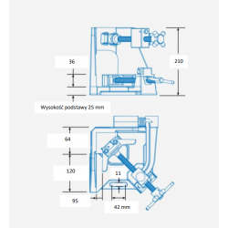 Zacisk spawalniczy kątowy 3-osiowy WAC35-SW Stronghandtools - 004