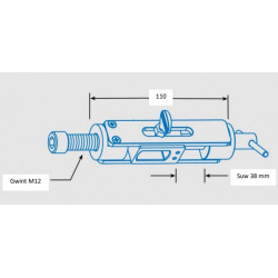 Przesuwna podpora XFSM  (do ścisków spawalniczych typu UF) Stronghandtools - 002