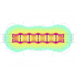 Wałek (pręt) magnetyczny (cienkościenny) wodoszczelny 22x100/2xM5w/N - 008