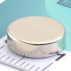 Magnes neodymowy — średnica ⌀10 mm, grubość 3 mm — N38