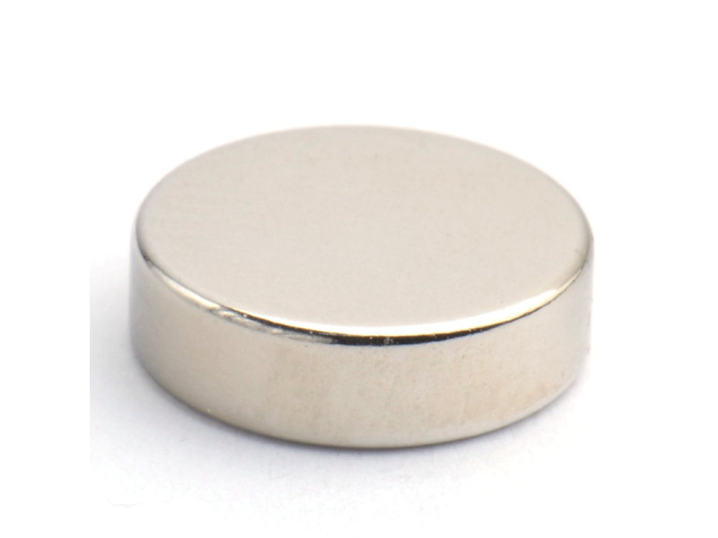 Magnes neodymowy — średnica ⌀10 mm, grubość 3 mm — N38