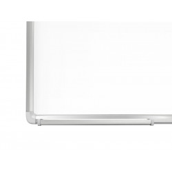 Tablica magnetyczna biała 90x60 cm suchościeralna w aluminiowej ramie PREMIUM EXPO + zestaw akcesoriów - 006