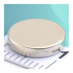 Magnes neodymowy — średnica ⌀10 mm, wys. 2 mm — (N38) - 003