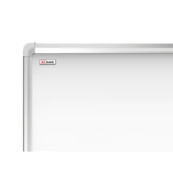 Tablica magnetyczna biała 100x80 cm suchościeralna w aluminiowej ramie PREMIUM EXPO + zestaw akcesoriów - 005