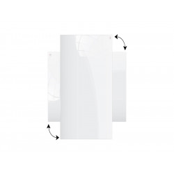 Szklana tablica magnetyczna 90x60 PREMIUM SUPERWHITE (super biała) - 004