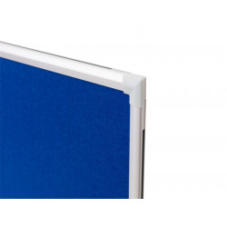 Tablica COMBI suchościeralna magnetyczna filcowa 60x40 cm niebieska rama aluminiowa + gratis - 005