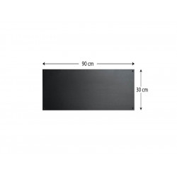 Panel magnetyczny kredowy czarny 90x30cm – tablica czarna kredowa bezramowa + gratis - 002