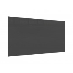 Tablica szklana magnetyczna ciemna szara 100x80cm - bezramowa tablica szklana, szkło hartowane na magnesy neodymowe