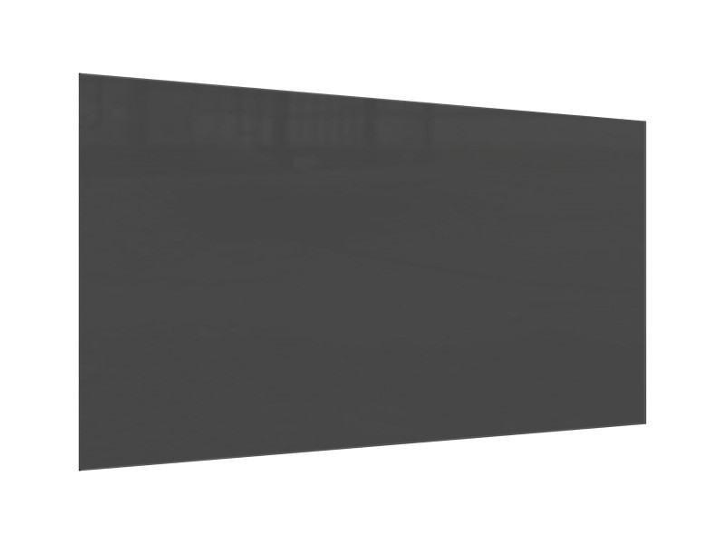 Tablica szklana magnetyczna ciemna szara 100x80cm - bezramowa tablica szklana, szkło hartowane na magnesy neodymowe