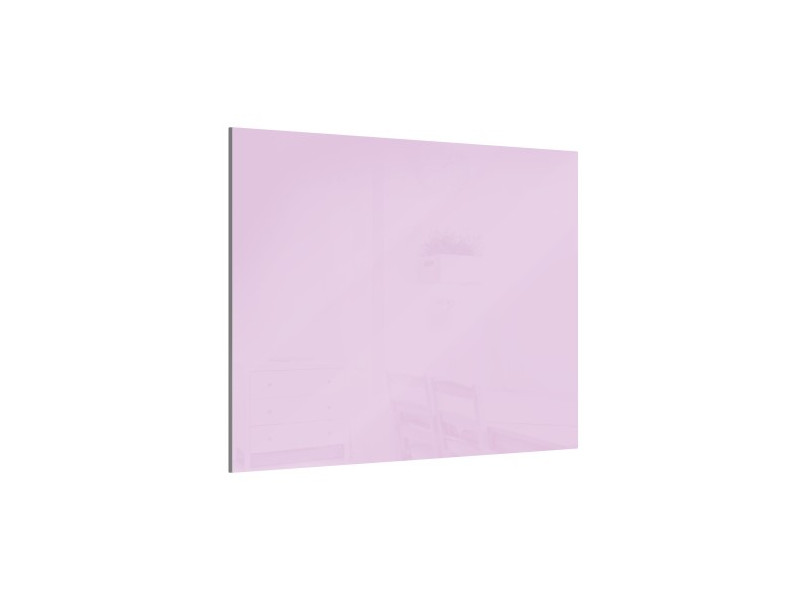 Tablica szklana magnetyczna Queen lilac 45x45cm - bezramowa tablica szklana, szkło hartowane na magnesy neodymowe