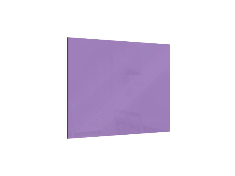 Tablica szklana magnetyczna Lavender field 45x45cm - bezramowa tablica szklana, szkło hartowane na magnesy neodymowe