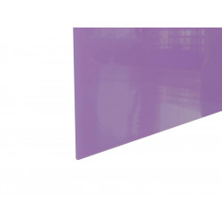 Tablica szklana magnetyczna Lavender field 45x45cm - bezramowa tablica szklana, szkło hartowane na magnesy neodymowe - 004