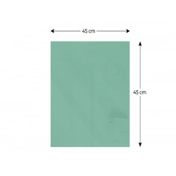 Tablica szklana magnetyczna Fresh sage 45x45cm - bezramowa tablica szklana, szkło hartowane na magnesy neodymowe - 002