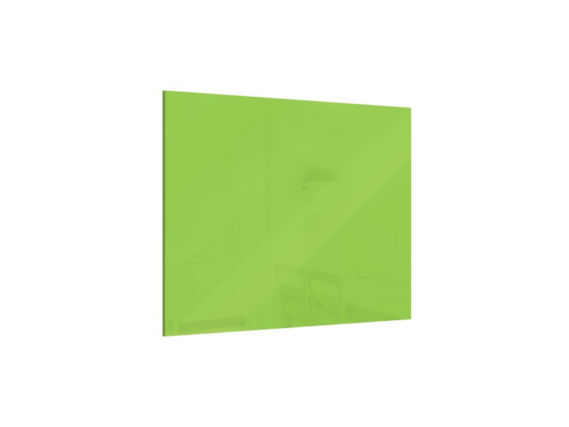 Tablica szklana magnetyczna Mean green 45x45cm - bezramowa tablica szklana, szkło hartowane na magnesy neodymowe