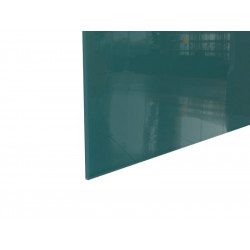 Tablica szklana magnetyczna Teal Appeal 45x45cm - bezramowa tablica szklana, szkło hartowane na magnesy neodymowe - 004