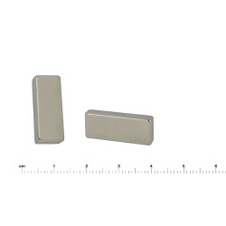 Magnes — długość 25 mm, szerokość 10 mm, wysokość 5 mm — neodymowy (N38) - 006