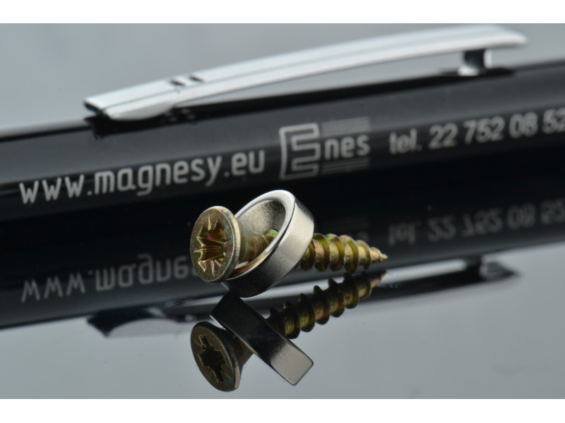 magnes okrągły pod wkręt 10x7/3,5x3 neodymowy enes