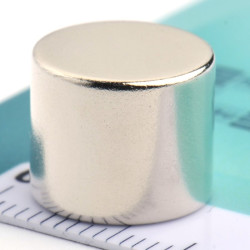 Magnes neodymowy — średnica ⌀12 mm, grubość 10 mm — materiał N38