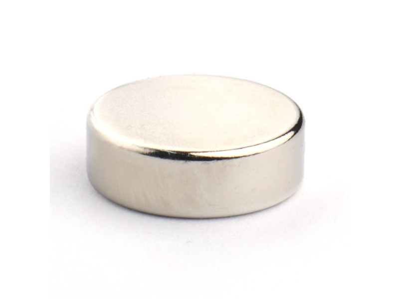 Magnes neodymowy — średnica ⌀12 mm, grubość 4 mm — N38