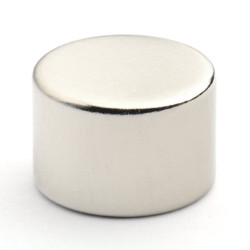 Magnes neodymowy — średnica ⌀15 mm, grubość 10 mm — materiał N35