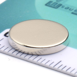 Magnes — średnica ⌀12,5 mm, grubość 2 mm — neodymowy (N35) - 003