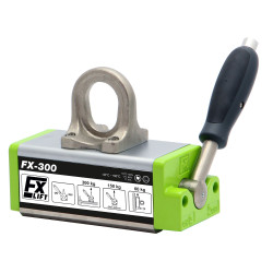 Chwytak podnośnik uchwyt magnetyczny FX-300 uniwersalny magnes do blach 300 kg