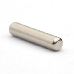 Magnes neodymowy walcowy — średnica ⌀2 mm, wys. 10 mm — N38 - 002