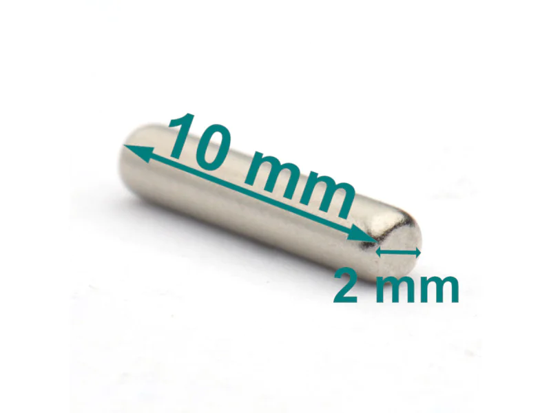 magnes neodymowy 2x10