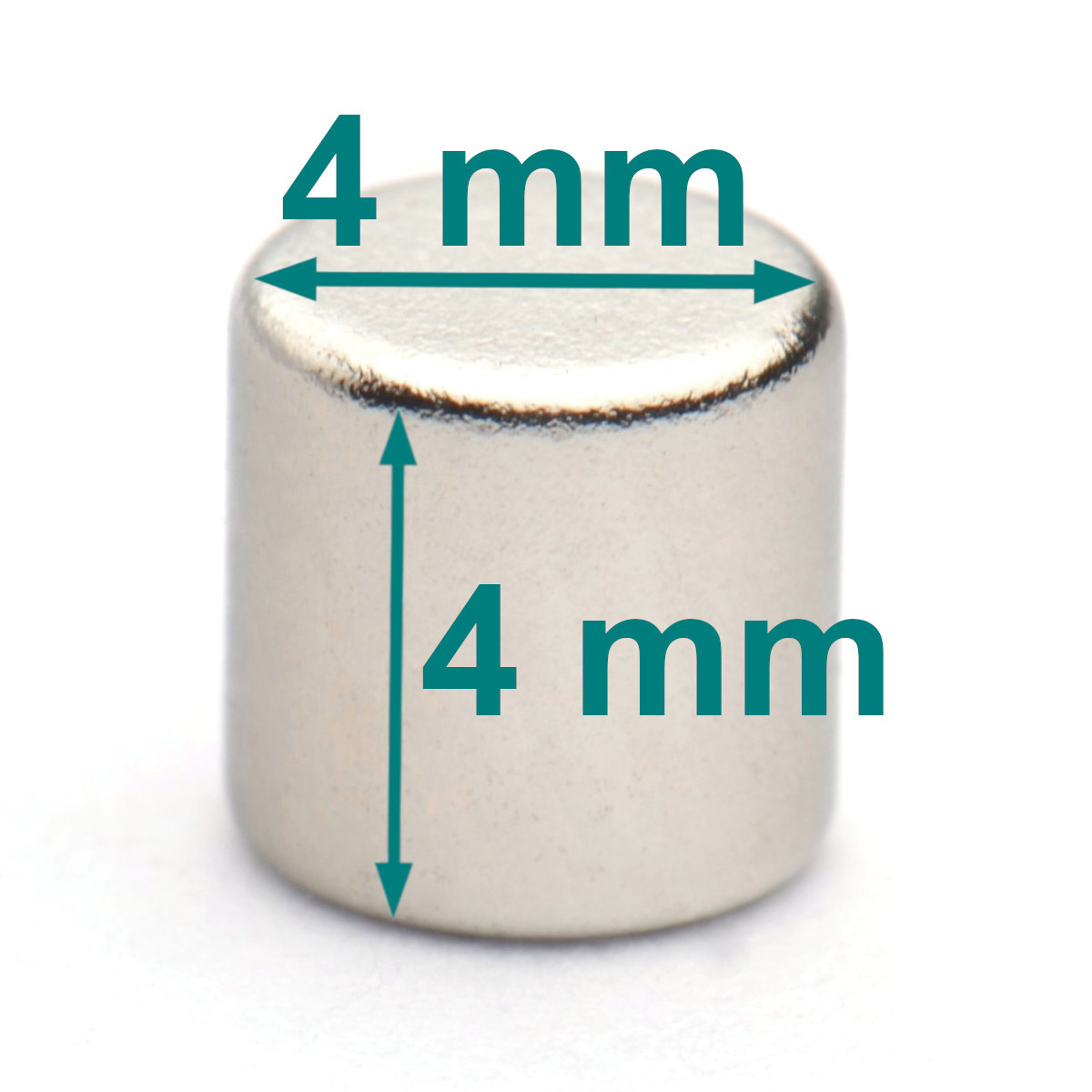 Magnesiki — średnica ⌀4 mm, wysokość 4 mm