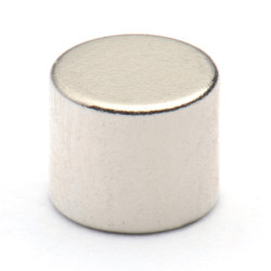 Magnes neodymowy — średnica ⌀6 mm, grubość 5 mm — N38
