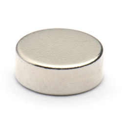 Magnes neodymowy — średnica ⌀8 mm, grubość 3 mm — materiał N38