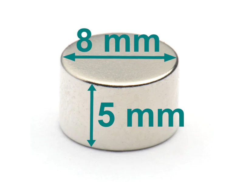magnes neodymowy 8x5 magnes neodymowy 8x5