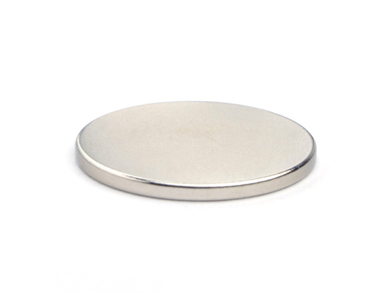 Magnes neodymowy — średnica ⌀20 mm, grubość 1,5 mm —  (N38)