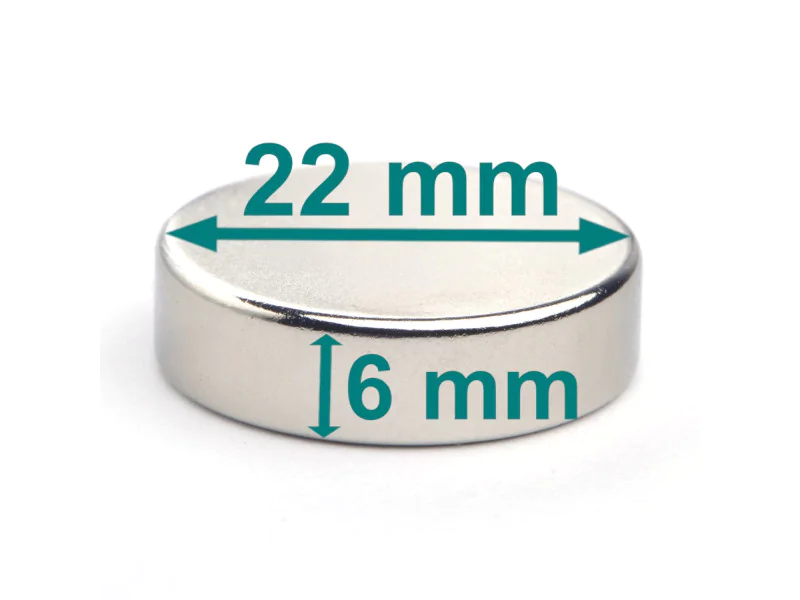 magnes walcowy 22x6 magnes walcowy 22x6