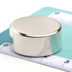 Magnes neodymowy - średnica ⌀22 mm, grubość 10 mm