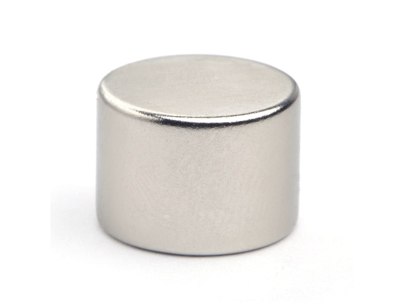 Magnes neodymowy— średnica ⌀14 mm, grubość 10 mm — materiał N38H