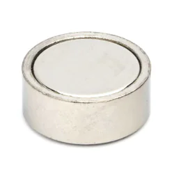 Magnes neodymowy z gwintem wewn. M4 w obudowie, średnica 19 mm, wys. 8 mm - 0010