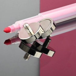 Magnes w obudowie — średnica ⌀20 mm, z gwintowanym trzpieniem M5, wys. 12 mm — neodymowy - 004