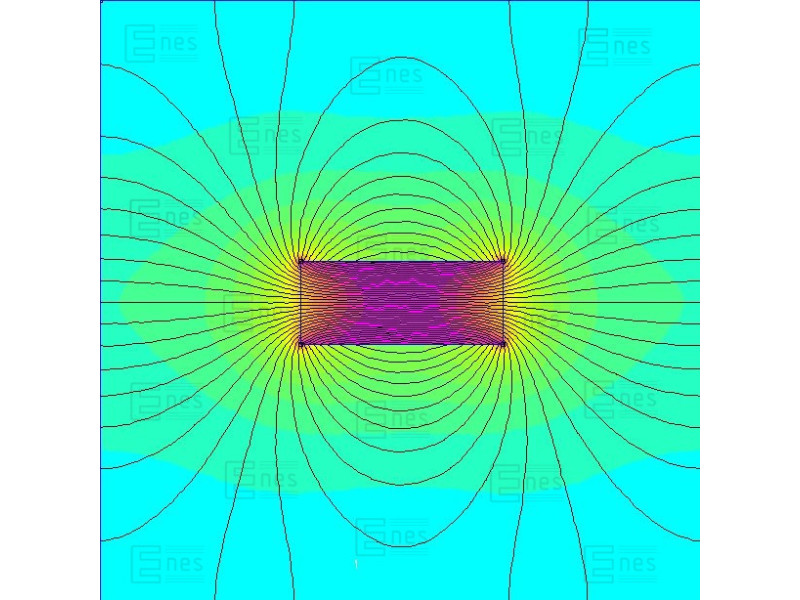 Magnesowany wzdłuż średnicy ⌀6 mm, wysokość 2,5 mm — magnes neodymowy (N35H)