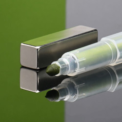 Magnes neodymowy — długość 40 mm, szerokość 10 mm, wysokość 10 mm — materiał N38