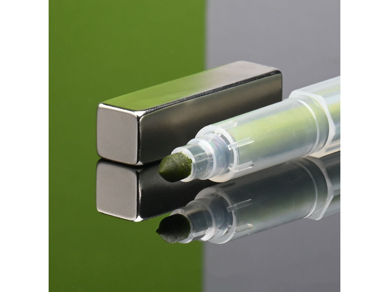 Magnes neodymowy — długość 40 mm, szerokość 10 mm, wysokość 10 mm — materiał N38