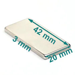 Magnes — długość 42 mm,...