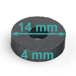 Magnes — średnica ⌀14 mm,...