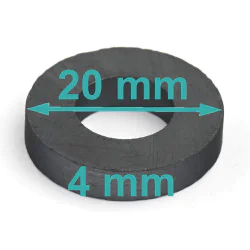 Magnes — średnica ⌀20 mm,...
