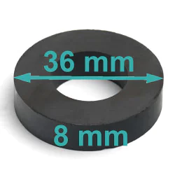 Magnes — średnica ⌀36 mm,...
