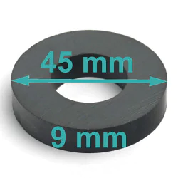 Magnes — średnica ⌀45 mm,...