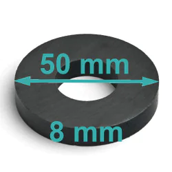Magnes — średnica ⌀50 mm,...