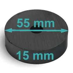 Magnes — średnica ⌀55 mm,...