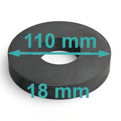 Magnes — średnica ⌀110 mm,...