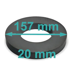 Magnes — średnica ⌀157 mm,...